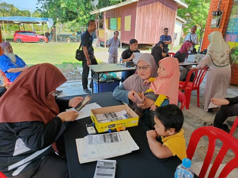 KAUNTER PENDAFTARAN PEMILIH (OUTREACH) SEMPENA PROGRAM KUTIPAN LUAR CUKAI TANAH MUKIM TEMBELING TENGAH, JERANTUT TAHUN 2026