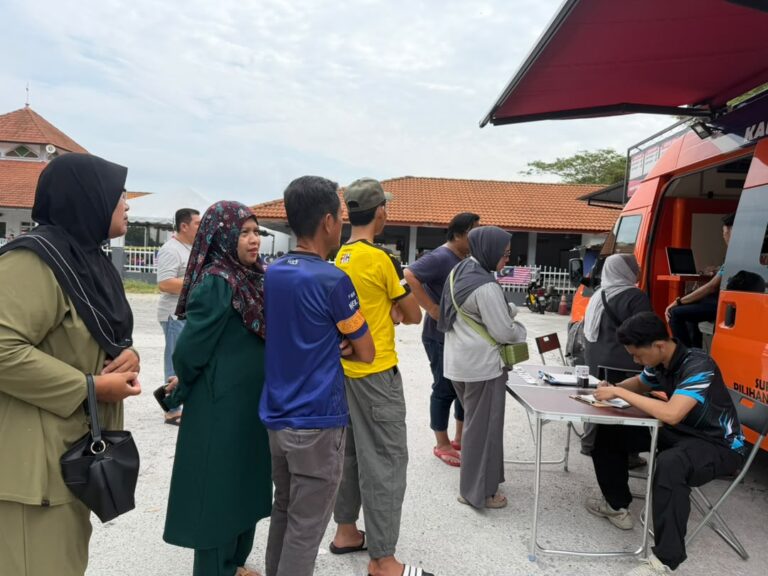PEMBUKAAN KAUNTER PENDAFTARAN PEMILIH SEMPENA  PROGRAM SAMBUTAN HARI MERDEKA 2026